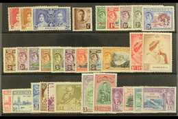 1937-52 MINT KGVI SETS A Lovely Group Including ALL Omnibus Sets & 1938-47 Definitive Set. Lovely (30+ Stamps)... - Dominica (...-1978)