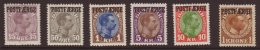 POSTAL FERRY STAMP 1919-1945 Christian X Very Fine Mint Group Including 15o, 50, 1kr, 5kr And 10kr Values, Facit... - Autres & Non Classés