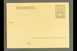 SCADTA 1923 20c Olive- Grey On Dark Buff LETTER SHEET Without Watermark (H&G 1), Very Fine Unused, Scarce! For... - Colombia