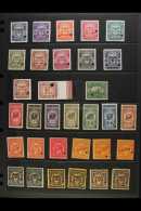 REVENUE STAMPS - SPECIMEN OVERPRINTS 1916-1960 Never Hinged Mint All Different Collection, Each Stamp Overprinted... - Kolumbien