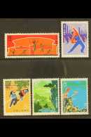 1972 Physical Culture Set, SG 2480/84, Scott 1090/94, Never Hinged Mint (5 Stamps) For More Images, Please Visit... - Sonstige & Ohne Zuordnung