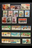 1962-1975 NEVER HINGED MINT COLLECTION. A Collection Mainly Of Complete Sets Presented On A Series Of Stock Pages.... - Altri & Non Classificati