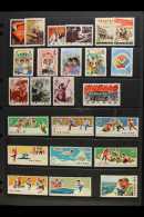 1962-1975 NEVER HINGED MINT COLLECTION. A Collection Mainly Of Complete Sets Presented On A Series Of Stock Pages.... - Sonstige & Ohne Zuordnung