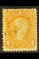 1869 1c Deep Orange Large Queen, SG 56, Neat 1870 Cds. For More Images, Please Visit... - Sonstige & Ohne Zuordnung