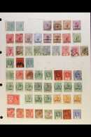 1872-1985 EXTENSIVE COLLECTION A Mint & Used Collection Presented On Album Pages, Often Duplicated Ranges With... - British Honduras (...-1970)