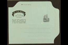 POSTAL STATIONERY 1960 STUNNING ERROR.  AIR MAIL LETTER 12c Light Brown & Black, MISSING BROWN FRAME, H&G... - Britisch-Guayana (...-1966)