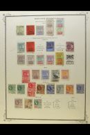 1862-1966 MINT AND USED COLLECTION On Printed Pages, Mostly Fine Condition. Note 1863-76 Small Range To 48c Used;... - Guyana Britannica (...-1966)