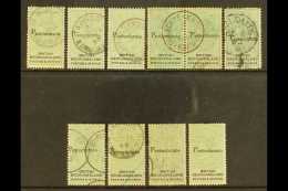 1888 PROTECTORATE OVERPRINTS Selection Of Used Values To 2s 6d Showing A Range Of Town Cancels Including Mafeking,... - Autres & Non Classés