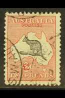 1931-36 £2 Black & Rose Roo, SG 138, Fine Used. For More Images, Please Visit... - Other & Unclassified