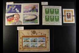 BARBUDA 1985-1997 NEVER HINGED MINT All Different Selection Of "BARBUDA MAIL" Overprinted Miniature Sheets And... - Sonstige & Ohne Zuordnung