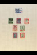 RED CROSS 1910's-1940's Old World Mostly Mint Collection On Leaves, Inc (all Mint) French Colonies 1914-1918... - Unclassified