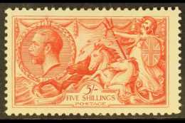 1918 5s Rose Red, Bradbury Seahorse, SG 416, Very Fine And Fresh Mint. For More Images, Please Visit... - Ohne Zuordnung