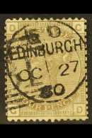 1873-80 4d Grey-brown, Plate 17, Wmk Garter, SG 154, Good Used, C.d.s. Postmark, Perfs Recut At Right,... - Sonstige & Ohne Zuordnung
