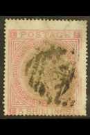 1867-83 5s Rose, Plate 2, Wmk Maltese Cross, SG 126, Used, Faults, Cat.£1500. For More Images, Please Visit... - Other & Unclassified