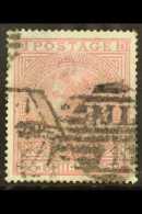 1867-73 5s Rose, Plate 4, Watermark Anchor On White Paper, SG 134, Used With Thin, Otherwise Reasonable And With... - Altri & Non Classificati