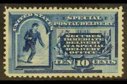 SPECIAL DELIVERY 1885 10c Blue, Scott E1, Unused, No Gum. For More Images, Please Visit... - Sonstige & Ohne Zuordnung