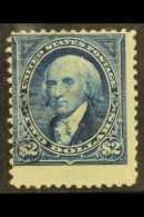 1894 $2 Bright Blue, No Watermark, Scott 262, Used, Centred High. For More Images, Please Visit... - Autres & Non Classés