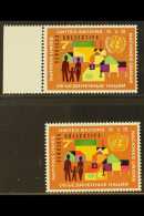 NEW YORK 1962 7c Orange-brown Blue Housing & Urban Development With RED COLOUR OMITTED Variety, Scott 101a,... - Sonstige & Ohne Zuordnung