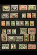 1937-1953 COMPLETE NEVER HINGED MINT A Complete Basic Run Through To 1953 Coronation, SG 35a/77, Including The... - Southern Rhodesia (...-1964)