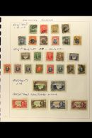 1924-1964  FINE MINT AND USED ORIGINAL COLLECTION In Hingeless Mounts On Album Leaves. With 1924-29 KGV "Admiral"... - Südrhodesien (...-1964)