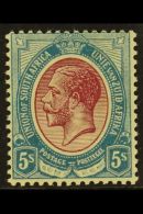 1913-24 5s Purple & Blue, SG 15, Very Fine Mint. For More Images, Please Visit... - Unclassified
