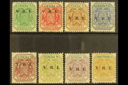 TRANSVAAL 1900 "V.R.I." OVERPRINT INVERTED Set Of All Known Values Complete, SG 226d/33d, Fine Mint (8 Stamps) For... - Ohne Zuordnung