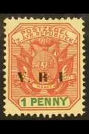 TRANSVAAL 1900 1d Rose- Red And Green With NO STOP AFTER " R" & " I " Overprint Variety, SG 227f, Very Fine... - Ohne Zuordnung