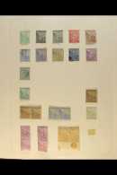 OLD-TIME MINT & USED COLLECTION 1884-1909 With Strength In KEVII Issues, We See CAPE With Useful Watermark... - Ohne Zuordnung