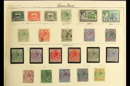 1927 - 1936  SMALL ATTRACTIVE COLLECTION Mint And Used With 1907 Small Canoe Vals To 1s Vf Used, 1914 Geo V Vals... - Salomonen (...-1978)