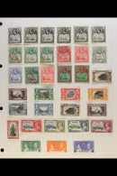 1864-2005 COLLECTION ON ALBUM LEAVES Mint And Used, Mostly Fine And Fresh. Note 1864-1894 Range To 1s Mint &... - St. Helena