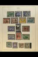 SOUTH AND CENTRAL AMERICA AIR POSTS USED Collection On Scott Leaves - Rarely Offered. 1920's To 1940's Covering... - Other & Unclassified