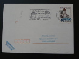 71 Saone Et Loire Macon Oiseaux En Fête Pont Bridge Bird 2003 - Flamme Sur Lettre Postmark On Cover - Mechanical Postmarks (Advertisement)