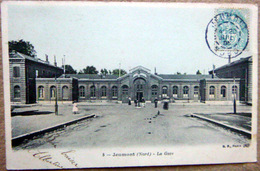 59 JEUMONT LA GARE TRAIN CHEMIN DE FER - Jeumont