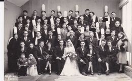 [29] Finistère > Pont L'Abbe Carte Photo Mariage Breton Avec Coiffes Studio Pouillot  Channo Rare - Pont L'Abbe