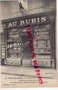 08 - CHARLEVILLE - VITRINE AU RUBIS- G. DELABARRE 17 GRANDE RUE - HORLOGERIE BIJOUTERIE - CLICHE FLOQUET - Charleville