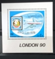 LAOS, Avion, Avions, Plane. Yvert BF 108 London 90.  ** MNH - Vliegtuigen