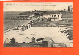 29 TREBOUL - Vue Générale De La Plage Et L'hôtel Des Sables Blancs - Tréboul