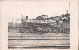 ¤¤  -  Carte-Photo D'une Locomotive " 3.530 " Dans Une Gare  -  Chemin De Fer   -  ¤¤ - Treni