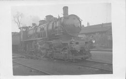 ¤¤  -  Carte-Photo D'une Locomotive " 3.518 " Dans Une Gare  -  Chemin De Fer   -  ¤¤ - Eisenbahnen