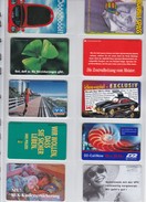 Germany, 10 Different Cards Number 13, Women, ARAL, Mercedes-Benz 300SL, 2 Scans. - Collezioni