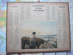 Almanach Des Postes Et Télégraphes 1923 Dans Les Marais De Redon / Département De Saone Et Loire - Grand Format : 1921-40