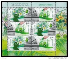 SALE!!! MOLDAVIA MOLDOVA MOLDAVIE MOLDAWIEN 2016 EUROPA CEPT THINK GREEN Booklet MNH ** - 2016