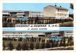 47-MIRAMONT-DE-GUYENNE- - MULTIVUES , LE GROUPE SCOLAIRE - Andere & Zonder Classificatie