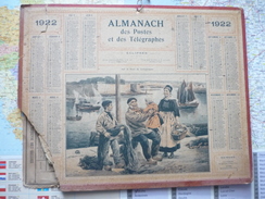 Almanach Des Postes Et Télégraphes 1922 Sur Le Quai De Concarneau / Département De La Seine Inférieure - Big : 1921-40