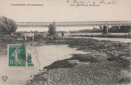 CPA AK Mirefleurs Pont Allier Train A Vic Le Comte Les Martres De Veyre La Roche Noire Cendre Cournon Auvergne Puy Dome - Vic Le Comte