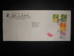 Hong Kong , Lettre De 1992 Pour Baden - Brieven En Documenten