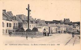 Cancale      35       La Houle.    Quais Et Calvaire                                   (voir Scan) - Cancale