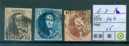 6-7-8  Obl - 1849-1865 Medaillen (Sonstige)