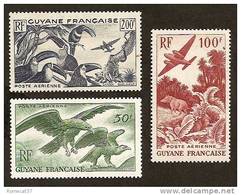 Guyane  PA N°35/37 N* TB Cote 70 Euros!!!RARE - Other & Unclassified