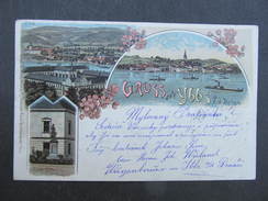 AK YBBS A.d.Donau Litho 1900   /// D*25693 - Melk